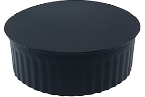 LKQI Replacement Black Stove Pipe Clean Out Tee Cap with Crimp 24 Gauge Fits Models：BM0151 6527618