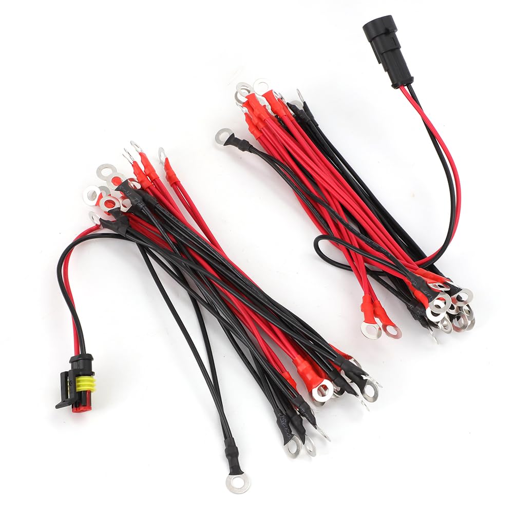 Photo 1 of 28 Cell  Battery Balancing Cables & Wire Harness – Compatible with Toyota Prius & Other 28 Cell or Less Hybrid Batteries – 14AWG Wires, Heat Shrink Sealed – Safe Balancing with Disconnect Plug