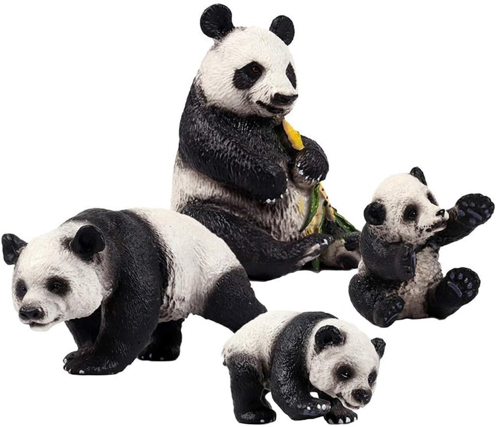 plastic panda toys
