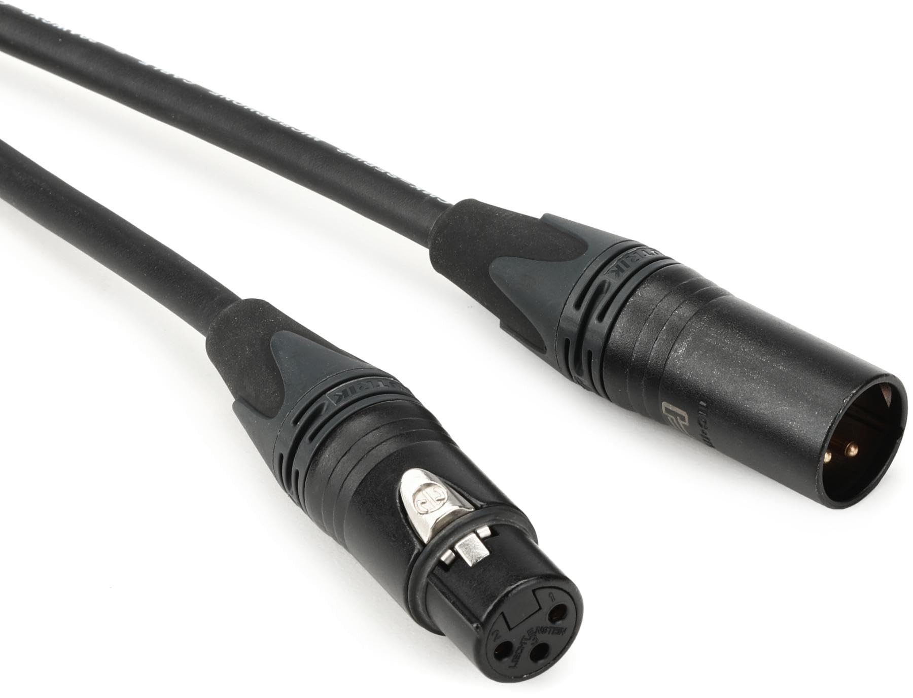 Hosa Edge CMK-030AU Neutrik XLR3F to XLR3M Microphone Cable, 30 Feet