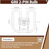 Liuyife GR8 16W 2 Pin CFL Bulb 3500K 230V Non Dimmable view 3