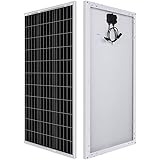 Renogy 100 Watt 12 Volt Monocrystalline Solar Panel, Compact Design 42.2 X 19.6 X 1.38 in, High Efficiency Module PV Power fo