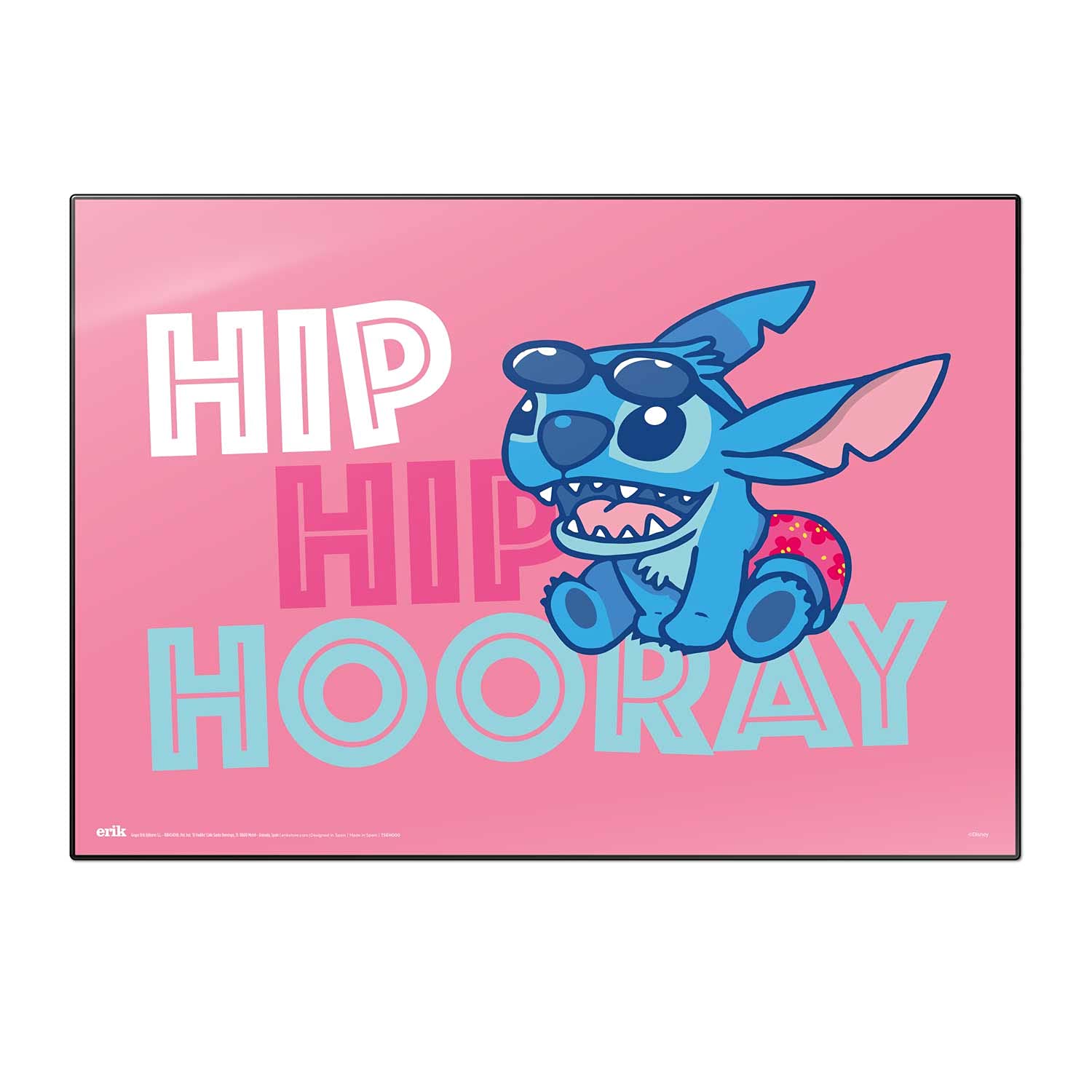 Grupo Erik Desk Mat - Disney Stitch Stationery | 13.5 x 19.5 inches - 34.5 x 49.5 cm Pad Desk Protector Mat | Cute Stationery, Back to School Supplies