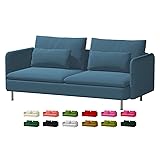Custom Made Soderhamn Couch Velvet Replacement