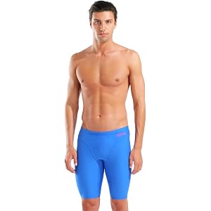 Arena Men's Performance Hyperflow Solid Chlorine Proof Swim Jammer High Intensity Swimming