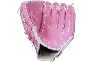 ZYYRSS Sports Softball Glove Left Handed Thickening Pitcher Softball Gloves Baseball Glove for Kids/Youth/Adult,Right Hand Th
