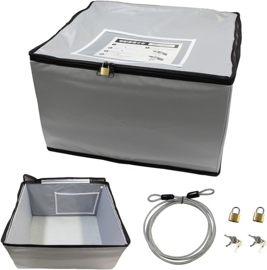 Amazon 宅配ボックス 個人宅 大型 70リットル ソフト宅配ボックス 折りたたみ 軽量 盗難防止ワイヤー 南京錠付 Er Tkbox My 郵便受け メールボックス