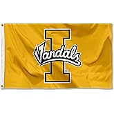 College Flags & Banners Co. Idaho Vandals Yellow Large Grommet Banner Flag