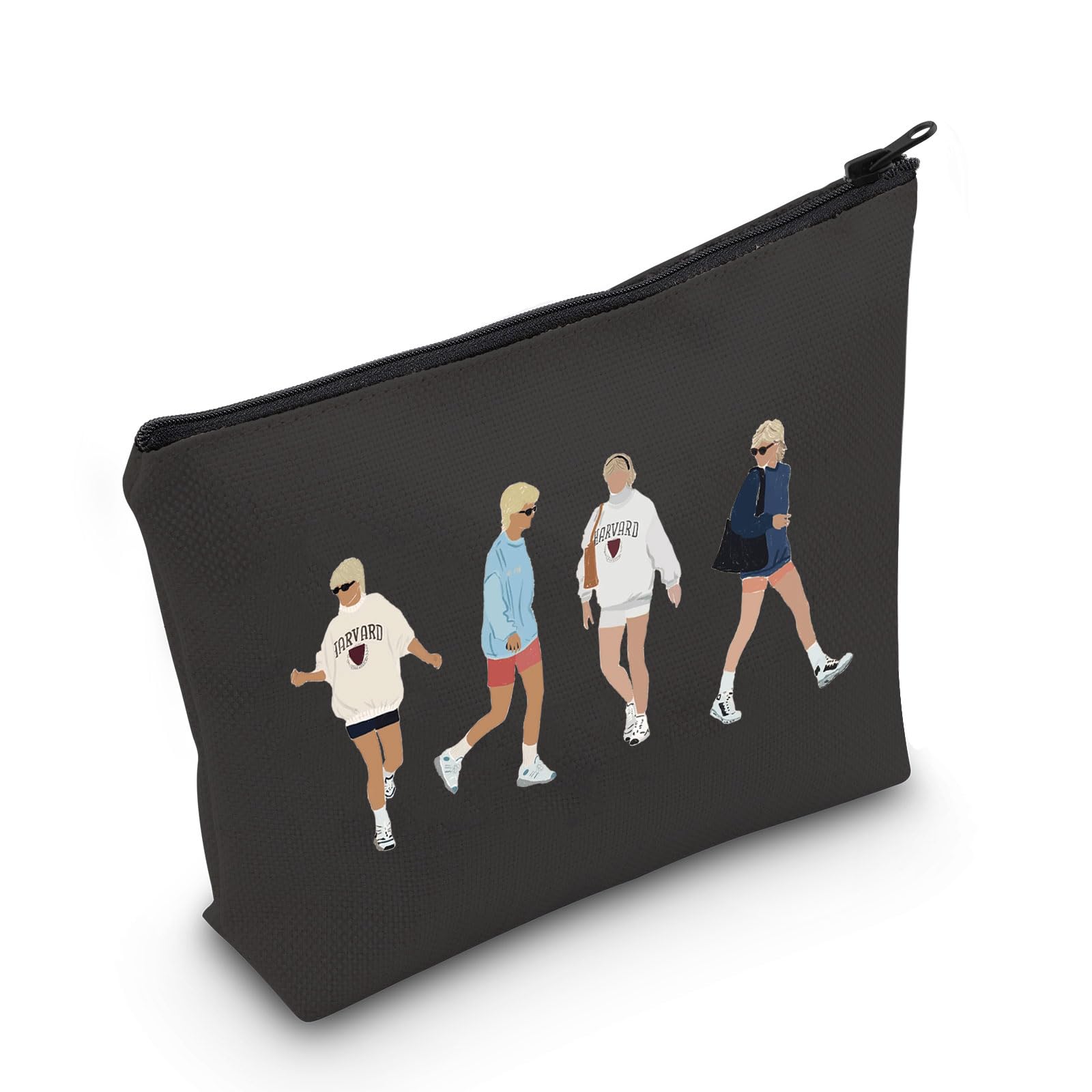 PYOUL British Royals Gift Princess Bike Shorts Makeup Bag Royals Queen Fashion Cosmetic Bag Princess Royal Merch (Princess Bike Shorts Bag)