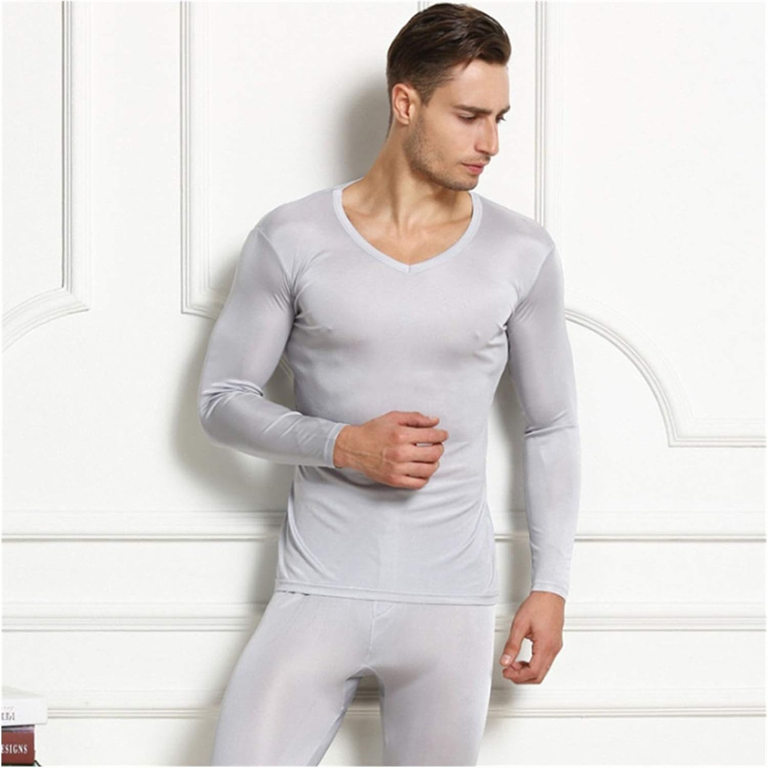 silk long underwear top