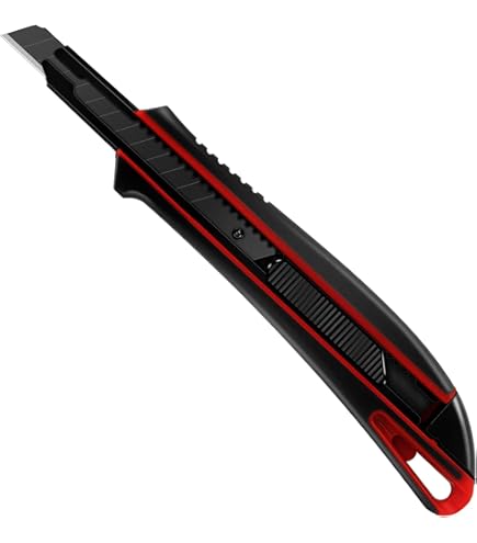 Hyde 42045 Stainless Steel Tools Auto Utility Knife with Positive