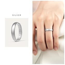 ThunderFit Women Breathable Silicone Promise Rings
