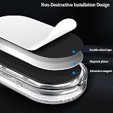 Zosppei 2 PCS Car LED Interior Lights 7 Colors USB Rechargeable Ambient view 2