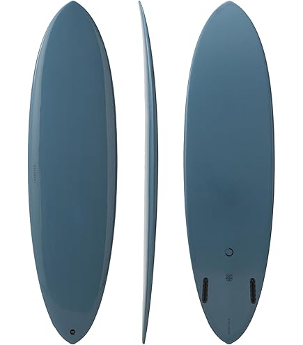 Amazon.com : nanazero Wood Skin Surfboard Mid Length MID03 Twin 6