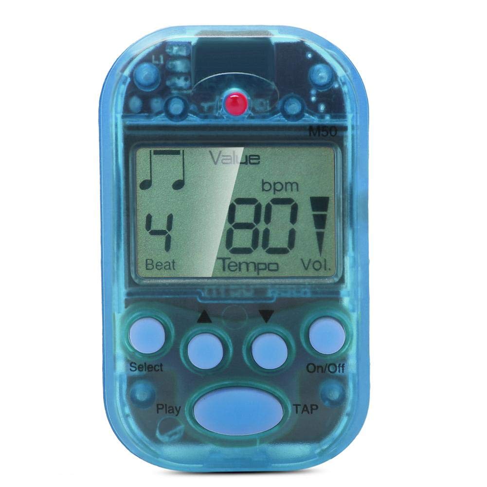 Metronome Piano, Digital Metronome, Metronome Metronome Piano Mini Digital Metronome Metronome Easy And Convenient To Carry And Fix for Guitar Professionals (blue)