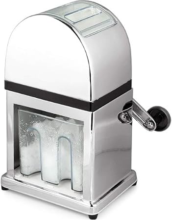 Home Bar Kitchen Manual Ice Cube Crusher Shredding Machine For