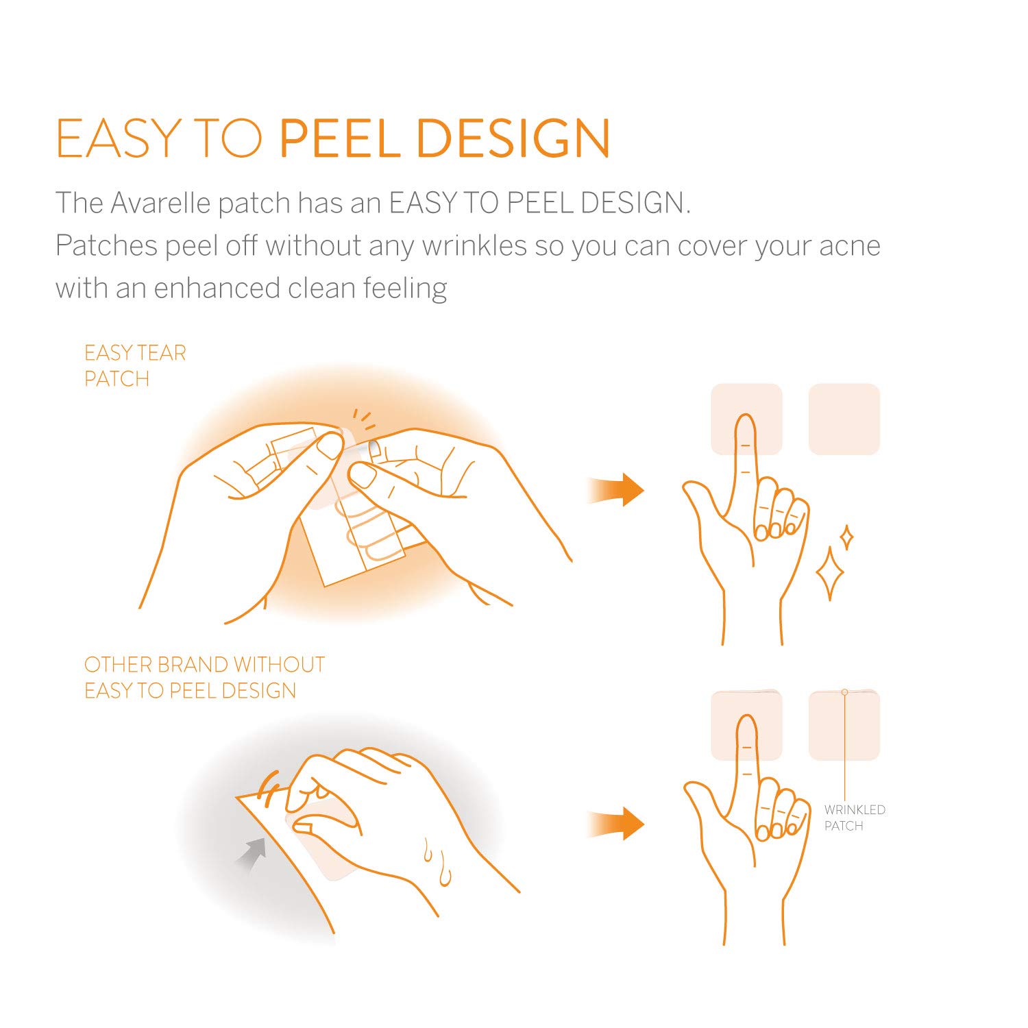 Acne Pimple Patch Absorbing Cover Blemish (XL Square / 8 PATCHES): Beauty
