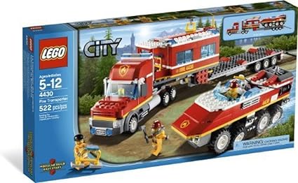 amazon lego fire truck