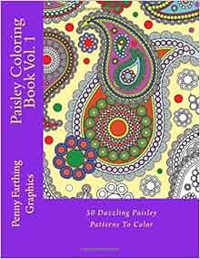 Paisley Coloring Book Vol 1 Penny Farthing