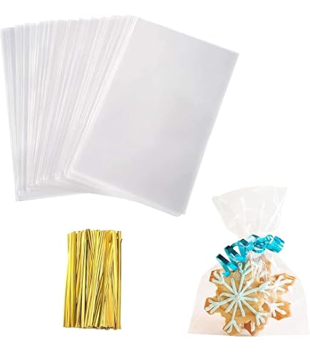 Meseey Lot de 100 nœuds à torsades en gros-grain ivoire pré-noués – Décorations de Noël de 7,6 cm pour sacs à friandises, cake pops et cadeaux – Fournitures de fête pour loisirs