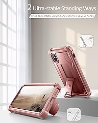Dexnor for iPhone Xs max Case, [Built in Screen