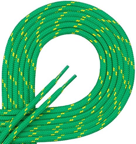 Di Ficchiano quality laces, round, for working shoes and trekking shoes made of 100% polyester, ø approx. 4.5 mm, 27 colors, lengths 70-220 cm
