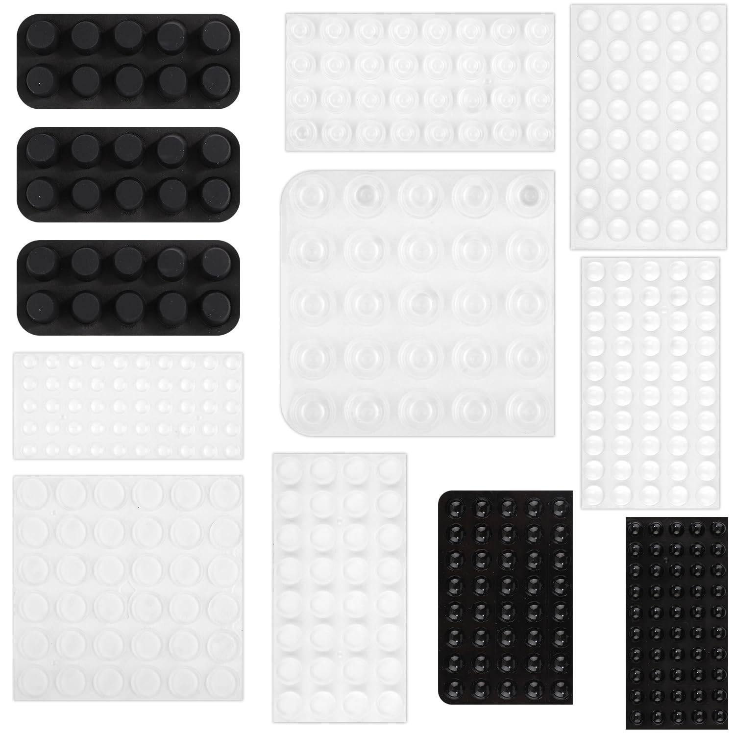 385pcs Bump Dots for Visually Impaired, Assorted Styles Bump Dots for Blind Low Vision Aids Reading Aids for Blind Raised Tactile Dot Braille Stickers Best Gift for Low Vision Elderly