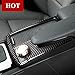 Carbon Fiber Console Water Cup Holder Trim Cover for Mercedes-Benz C Class W204 2007-2013