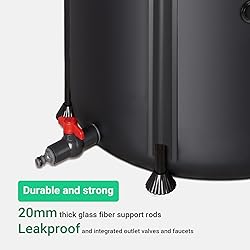 FAMIROSA 132 Gallon / 500L Collapsible Rain