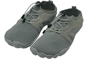 Men's Quick Drying Water Shoes-Barefoot Swim Pool Sock Closed Toe Non-Slip River Shoes Summer Beach Hiking Shoe Outdoor