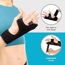BraceAbility Ulnar Gutter Splint - Hand Support