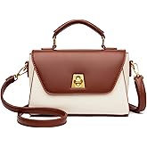 GOIACII Top-Handle Crossbody Bags for Women Leather Satchel Handbags Ladies Trendy Purse