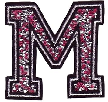 Bügel Iron on Buchstaben Aufnäher Patches für Jacken Cap Hosen Jeans Kleidung Stoff Kleider Bügelbilder Sticker Applikation A