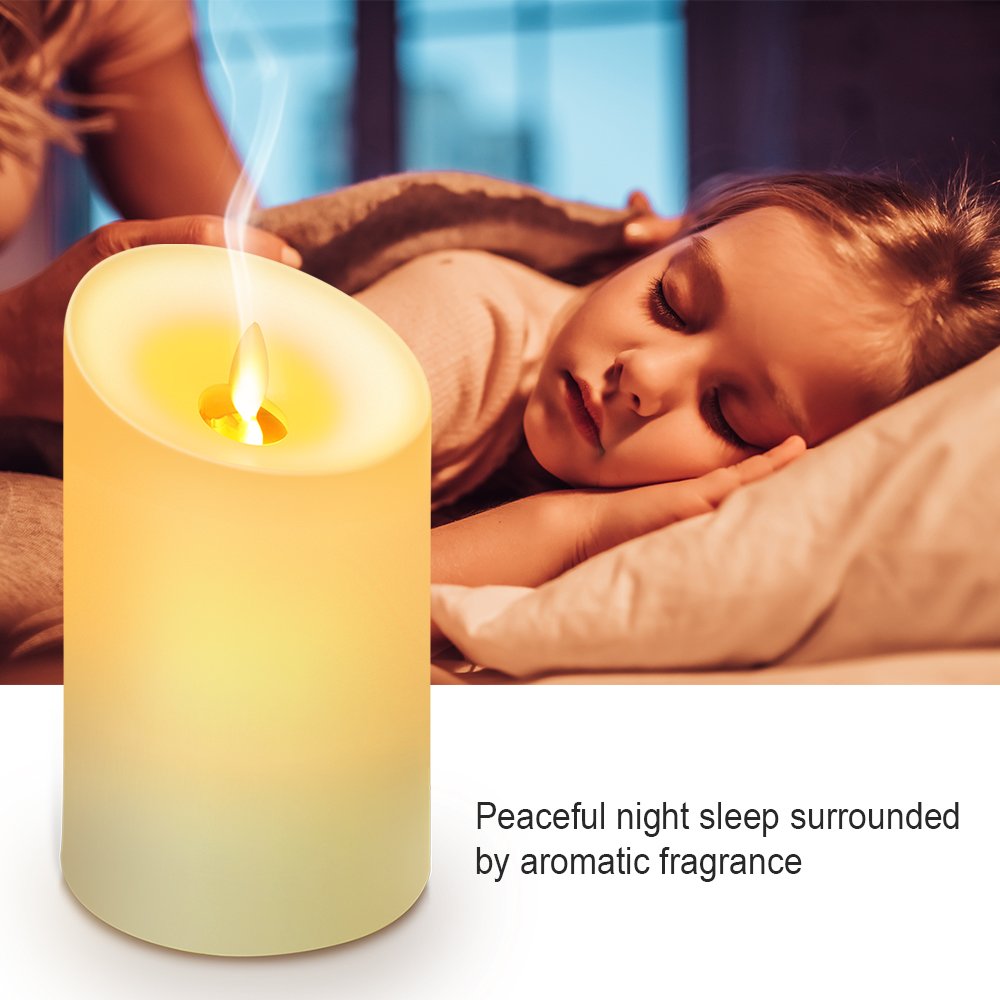 Afloia Aromatherapy Ultrasonic Humidifier 120ml Essential Oil Diffuser Cool Mist Humidifier and Diffuser Flameless LED Light