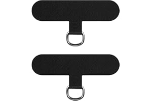 SHANSHUI Phone Tether Pad, 2 Pack Tether Tab Patches for Phone Lanyard Compatible with iPhone & All Smartphones