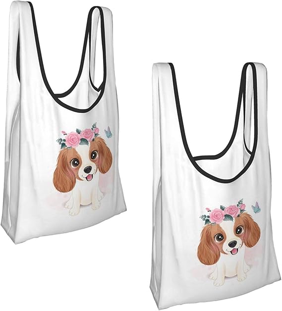 Amazon 犬 花がら 2点セット エコバッグ エコ袋 折りたたみ コンビニ ショッピングバッグ 買い物袋 コンパクト 大容量 防水 携帯便利 おしゃれ アニメ キャラクター エコバッグ 買い物バッグ Amazon 犬 花がら 2点セット エコバッグ エコ袋 折りたたみ コンビニ ショッピングバッグ 買い物袋 コンパクト 大容量 防水 携帯便利 おしゃれ アニメ キャラクター エコバッグ 買い物バッグ