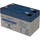 PS-612 6V 1.4AH Replacement Battery for Rechargable DH613 - 2 Pack