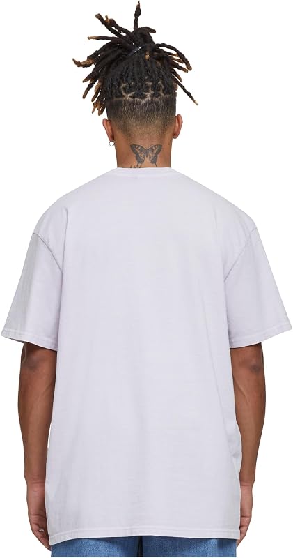 Herren T-Shirt Acid Washed Heavy Oversize Tee softlilac L