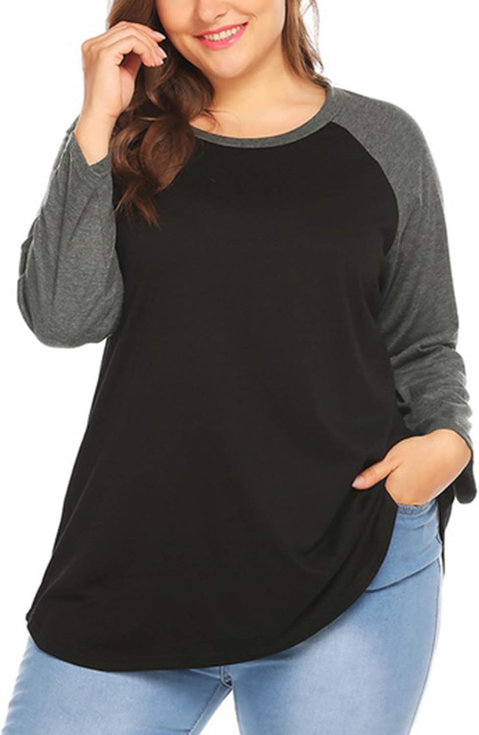 plus size tops for jeans
