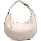 WITERY Small Crescent Bags for Women Vegan Leather Crossbody Purses Slouchy Shoulder Bag Handbag Clutch Hobo Underarm Purse