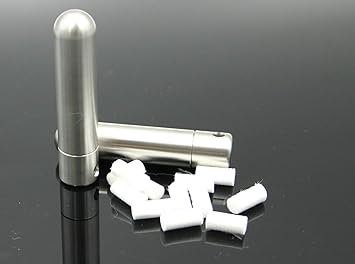 Raumduft Absolut Inhaler Edelstahl Matt gebürstet geniale neue Funktion Raumduft Verneblermit Inhaler Stift für Erwachsene Da