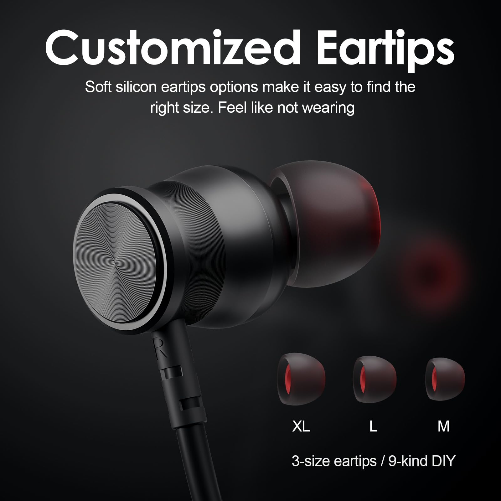 Bluetooth Headphones, 150H Playtime Wireless Bluetooth Earbuds w/Mic in-Ear Magnetic Neckband Earphone, IPX7 Sweatproof Deep Bass Headset for Home, Traveling, Outdoor, Business Trips