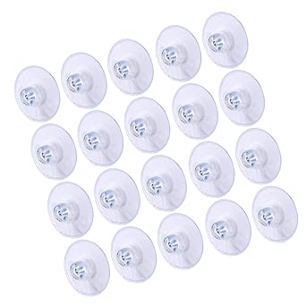 Suction Cup Hooks Sponge Holder 20 Packs 45mm Large Suction Cup