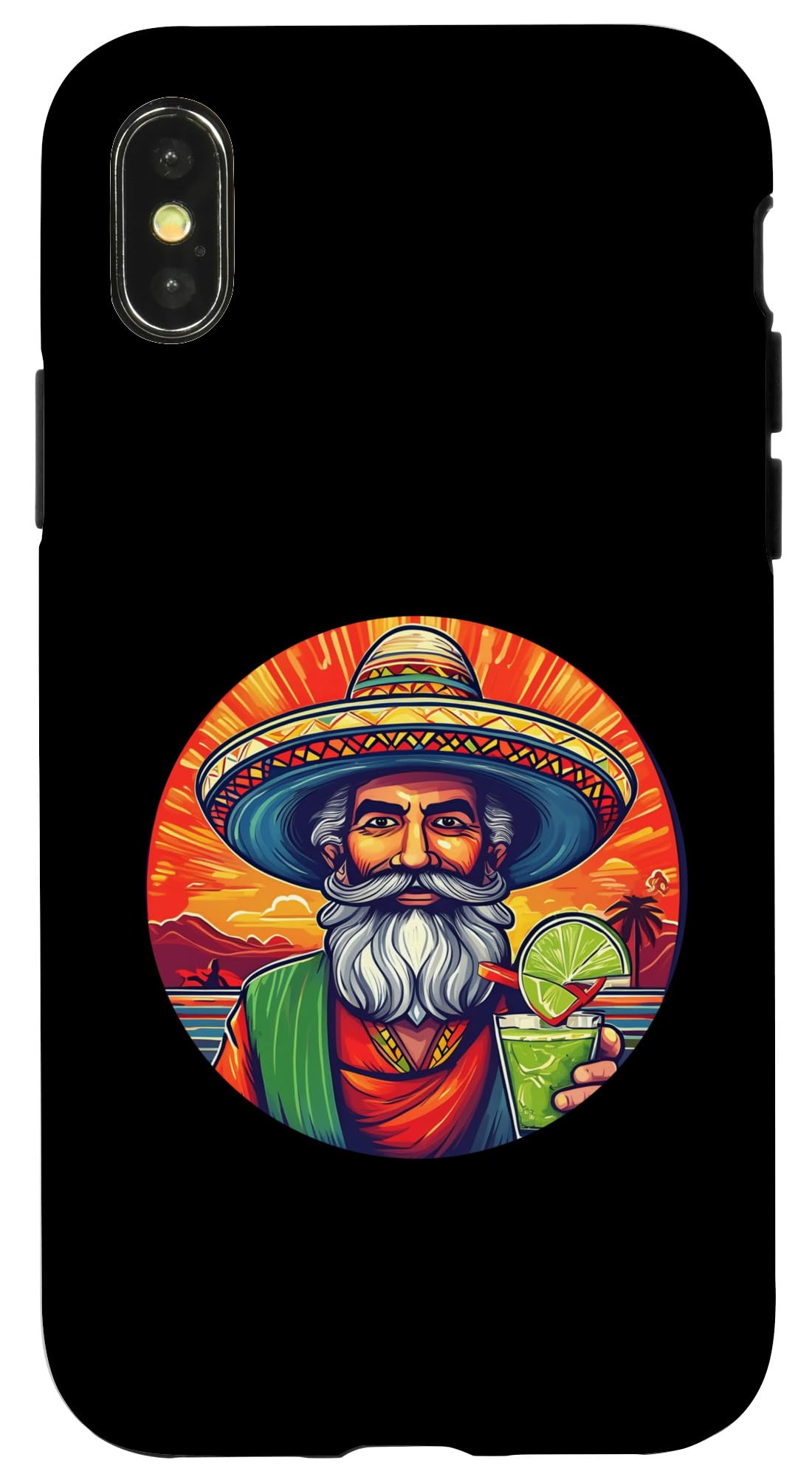 iPhone X/XS 5 de Mayo Party Drinko de Mayo Mexican Man drinking Case