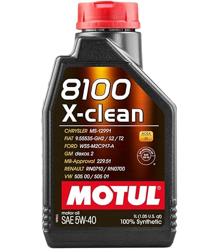 MOTUL 8100 X-clean gen2 5W-40 5L ① Amazon.com: Motul 8100 X-Clean Gen2 5W40 (1 litro) : Automotriz