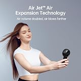 JISULIFE Portable Handheld Turbo Fan 6000mAh USB Rechargeable - Black view 2