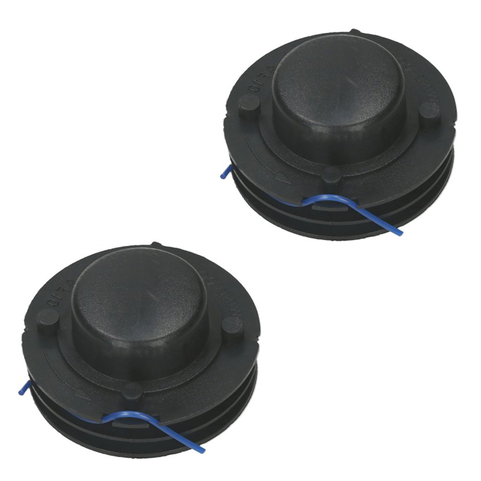 SPARES2GO Line & Spool for Qualcast GGT3001 GT2518 GT2518X GT2551 GT2551X PWR300GTB TRY250SGTD TRY400HTB Strimmer Trimmer (Pack of 2)