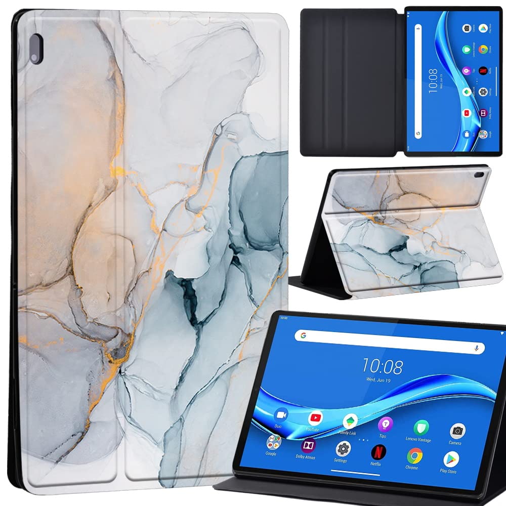 Case For Lenovo Tab M10 FHD Plus 10.3 inch (TB-X606X TB-X606F) Leather Case with Auto Wake-up, Flip Case for Lenovo Tab M10 FHD Plus Cover (light blue)