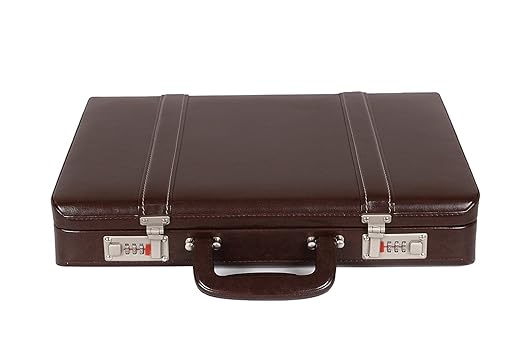 Hyatt Faux Leather Briefcase.