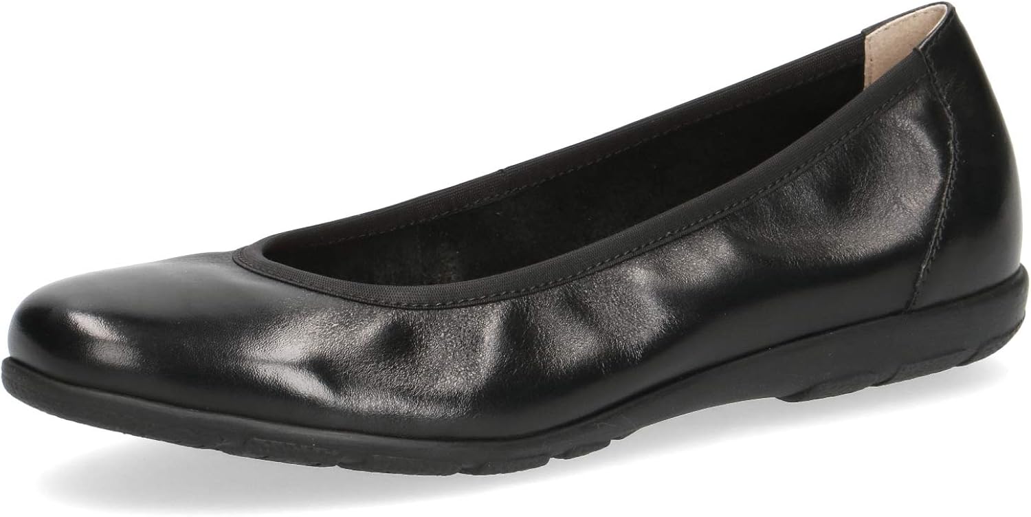 Ticticlily Damen Ballerinas - Bequeme Flachschuhe Aus Weichleder, Slip-On, Auch Für Breite Füße